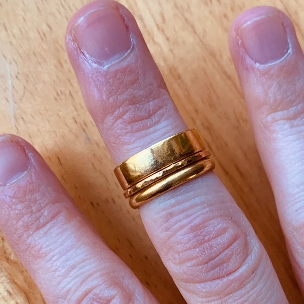 Noonday Collection Gold Ring Bar